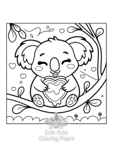Easy Hello Cupid coloring sheet for young children
