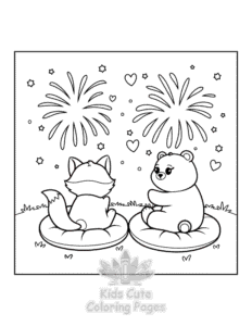 Simple Hello Cupid coloring page for toddlers