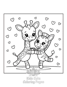 Free printable Hello Cupid coloring page for kids
