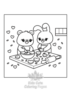 Hello Cupid coloring page for classroom activities