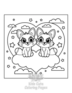 Free Hello Cupid coloring pages to print at home