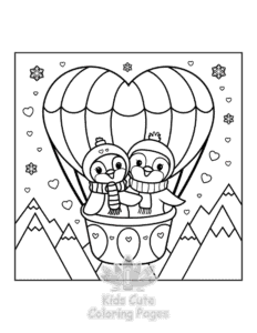 Hello Cupid coloring page for classroom activities
