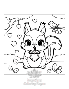 Easy Hello Cupid coloring sheet for young children