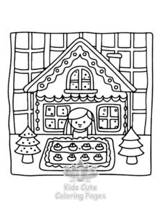 Home Sweet Home coloring page for classroom activities