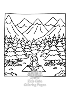 Home Sweet Home coloring page for classroom activities