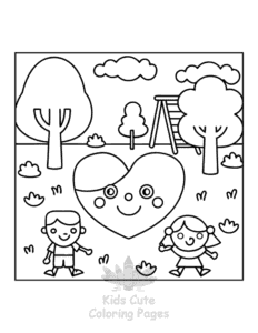 Human Body coloring page for boys, printable at home