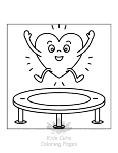 Human Body coloring page for boys, printable at home