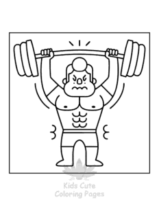 Free printable Human Body coloring page for kids