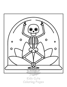 Free printable Human Body coloring page for kids