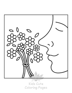 Human Body coloring page for classroom activities