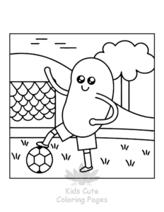 Human Body coloring page for boys, printable at home