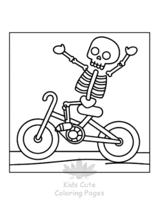Simple Human Body coloring page for toddlers