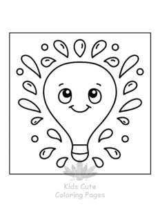 Printable Human Body coloring sheet for preschoolers