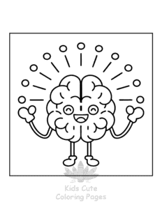 Free Human Body coloring pages to print at home