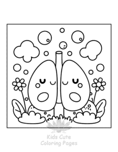 Free Human Body coloring pages to print at home
