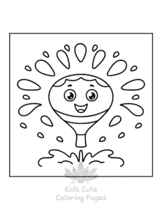Free printable Human Body coloring page for kids