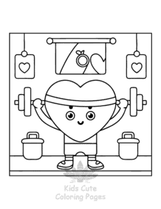 Human Body coloring page for classroom activities