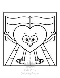 Human Body coloring page for girls, free to print