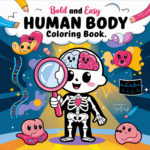Free printable human body coloring pages for kids