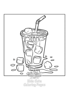 Free Japanese Food coloring pages to print at home