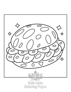 Free Japanese Food coloring pages to print at home