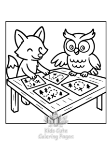 Easy Kind Hearts coloring sheet for young children
