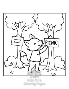 Kind Hearts coloring page for boys, printable at home