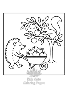 Free printable Kind Hearts coloring page for kids