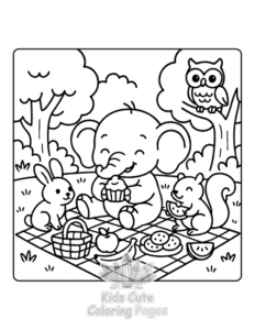 Printable Lazy Days coloring sheet for preschoolers