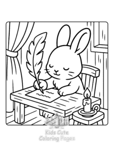 Simple Lazy Days coloring page for toddlers