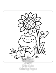 Free printable Lazy Days coloring page for kids