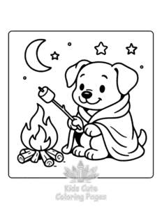 Lazy Days coloring page for girls, free to print