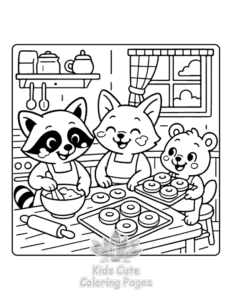 Simple Lazy Days coloring page for toddlers