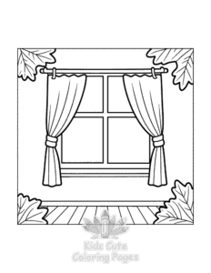 Little Corner coloring page for girls, free to print