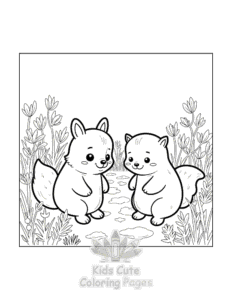 Little Corner coloring page for boys, printable at home