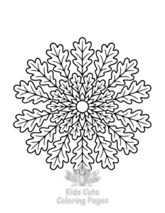 Mandala for Little Minds coloring page for boys, printable at home