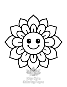 Mandala for Little Minds coloring page for boys, printable at home