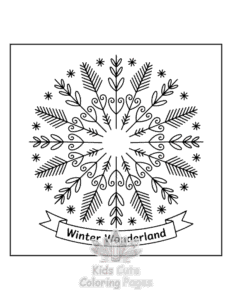 Mandala Nature coloring page for girls, free to print