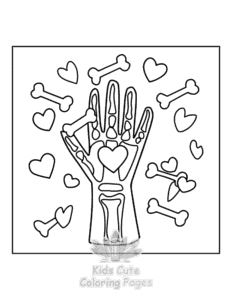 Medical Girly coloring page for boys, printable at home