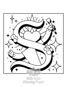 Free printable Medical Girly coloring page for kids