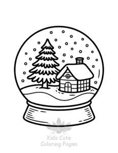 Merry Christmas coloring page for boys, printable at home
