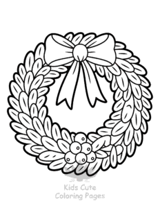 Merry Christmas coloring page for classroom activities
