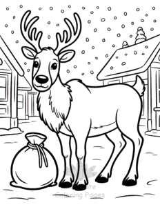 Free Merry Christmas coloring pages to print at home