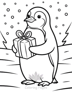 Merry Christmas coloring page for classroom activities