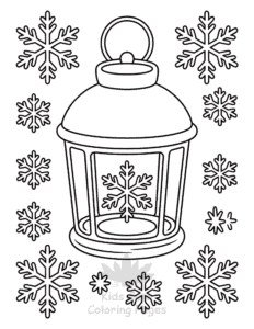 Merry Christmas coloring page for classroom activities