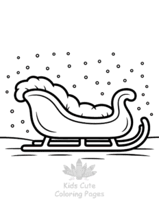 Merry Christmas coloring page for boys, printable at home