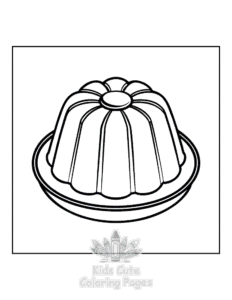 Mexican Treats coloring page for classroom activities