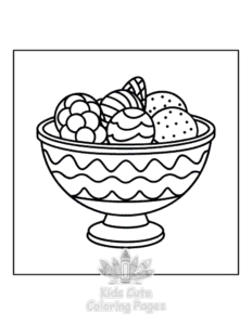Mexican Treats coloring page for boys, printable at home