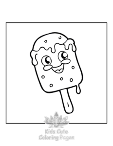 Mexican Treats coloring page for classroom activities
