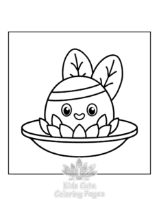 Free printable Mexican Treats coloring page for kids